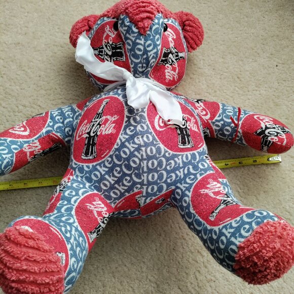 Coca-Cola Jo's Ragtime Teddy Bear Plush Jolene Gould GUC - Picture 5 of 8